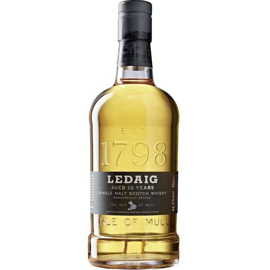 Ledaig 10 Year Old Island Single Malt Whisky 46.3% The General Wine Company