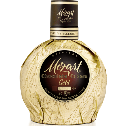 Mozart Distillerie Gold Cream Chocolate 17% 50cl - The General Wine Company